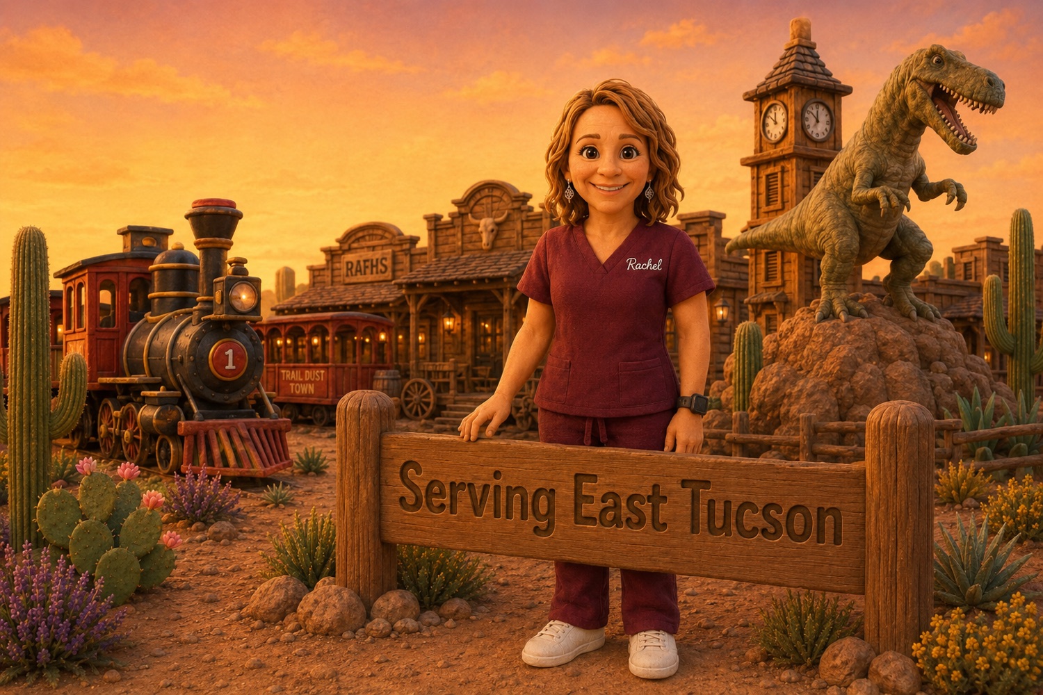 Illustration of Barrio Babies serving East Tucson, Tucson